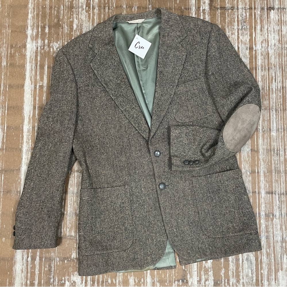 Vintage Stanford Tweed‎ Men’s Wool Blazer